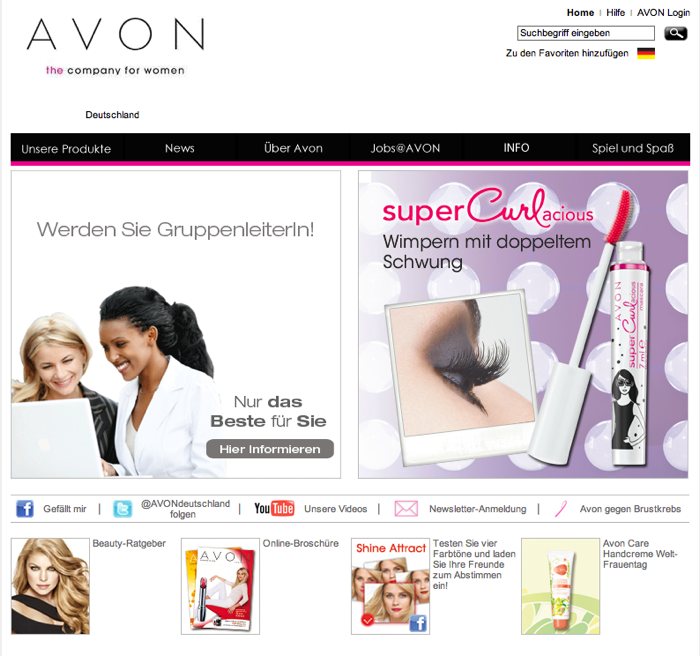 Avon: “Das Besondere … ist das Persönliche” – Erste Eindrücke