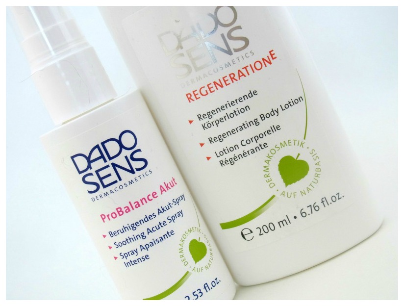 Dado Sens – Beruhigendes Akutspray & Regenerierende Körperlotion