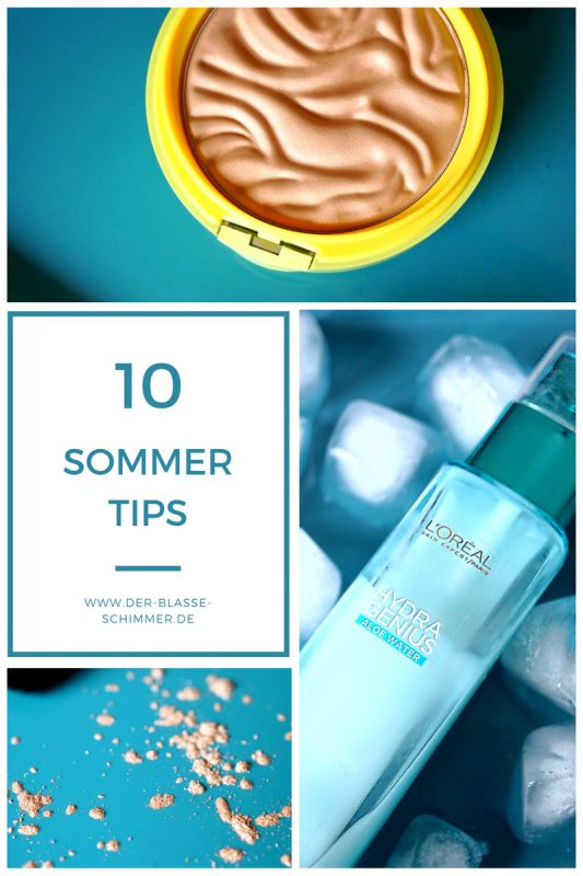 [WERBUNG] 10 Sommertips</br> für schönes Makeup