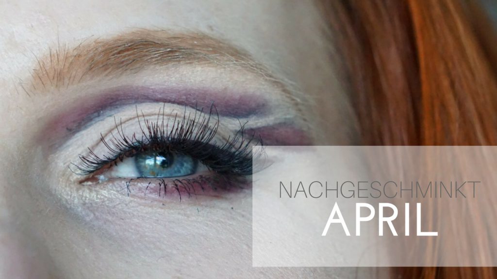 NACHGESCHMINKT </br> April 2018</br> „DOUBLE CUT CREASE“